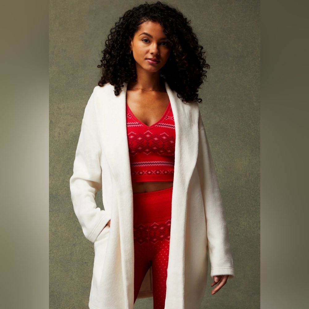 Fabletics cozy cord cardigan